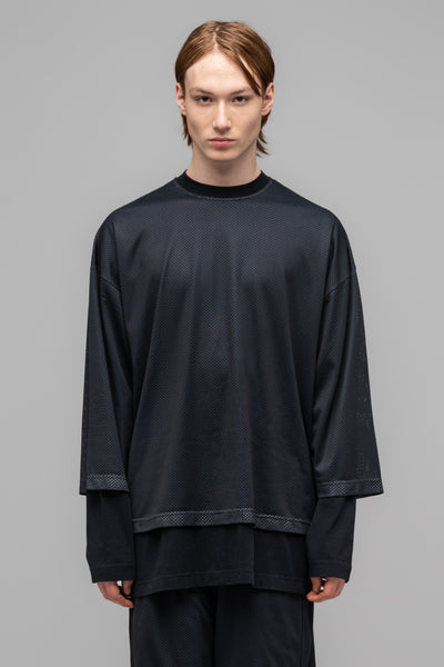 ★ 韓国の大人気【HIDDEN BEHIND】113 FOOTBALL MESH LONGSLEEVE GAME