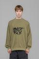 "NO FUN" OVERSIZED CREWNECK
