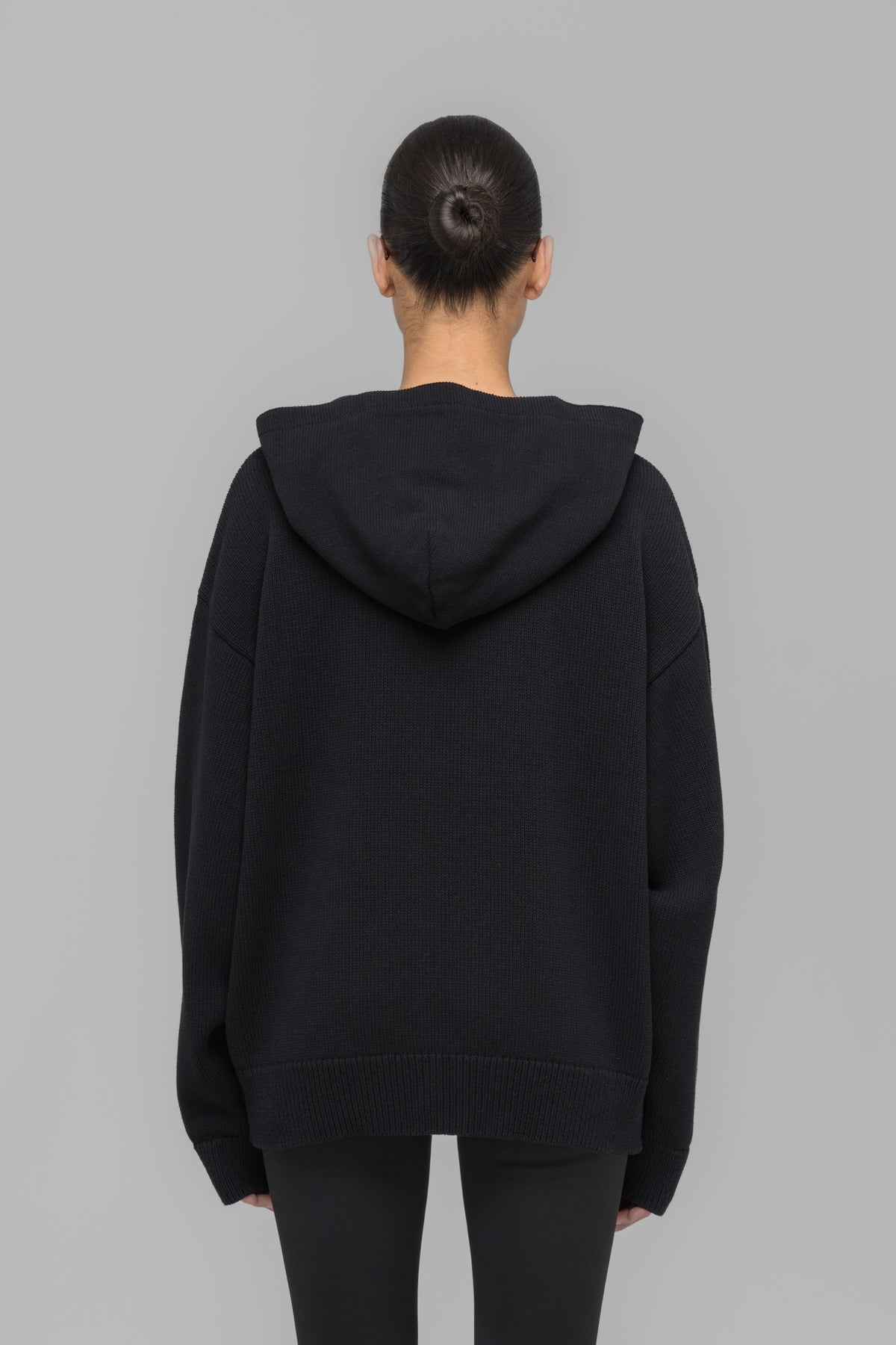 "LUCKY STRIKE" HOODED KNIT