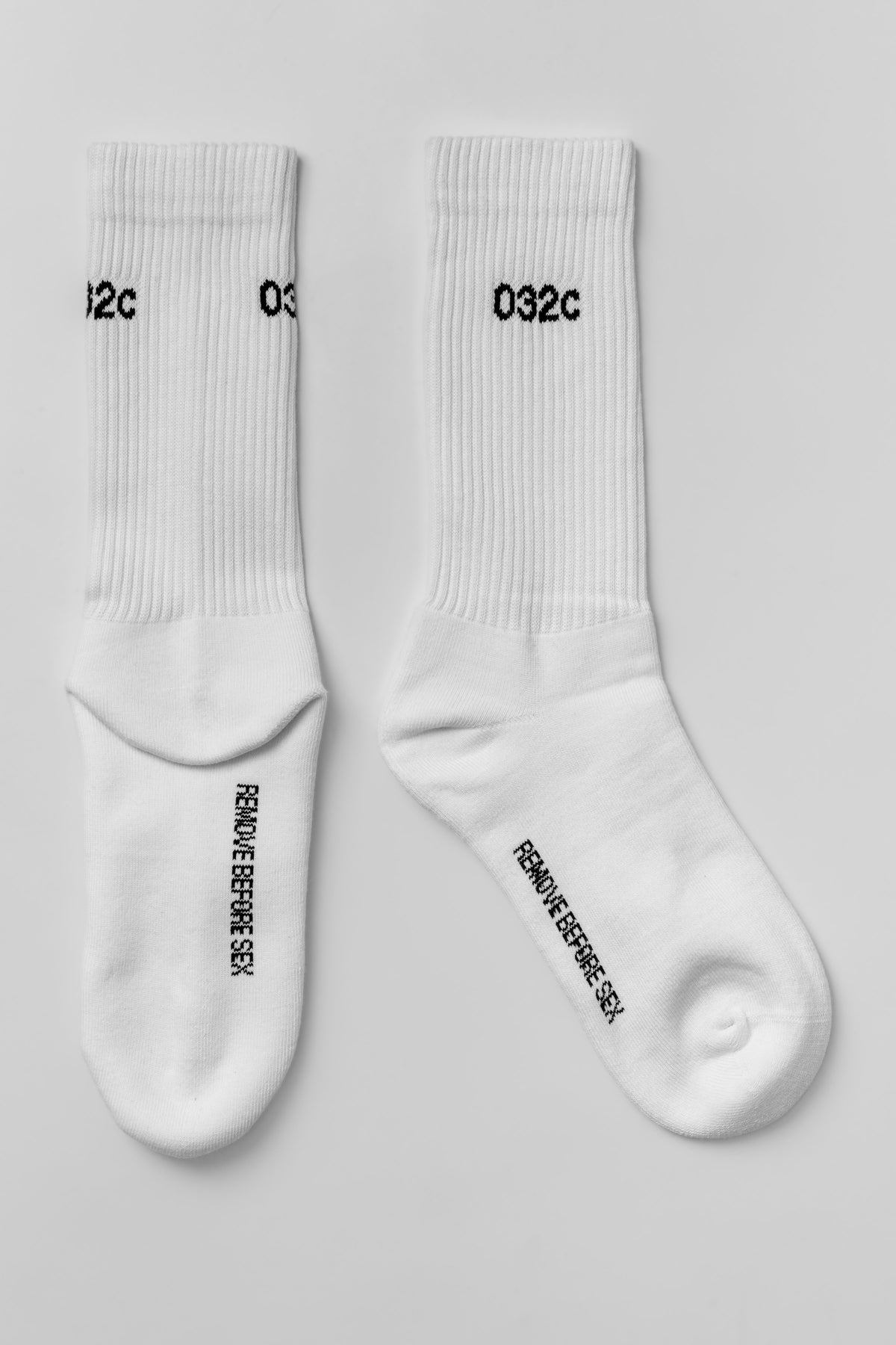 REMOVE BEFORE SEX Crew Socks