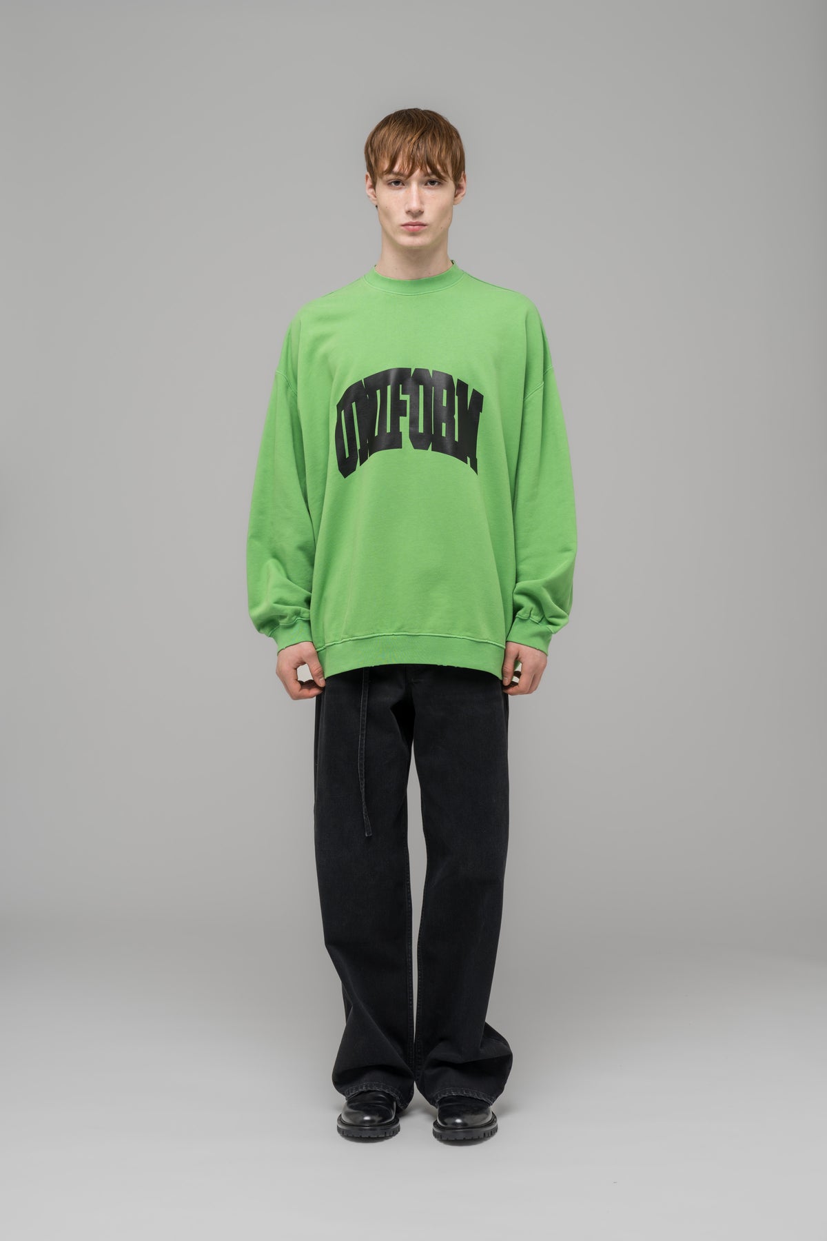 "LUCKY STRIKE" OVERSIZED CREWNECK