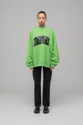 "LUCKY STRIKE" OVERSIZED CREWNECK