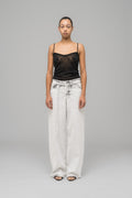 "SELFIE" TRANSLUCENT KNIT TOP