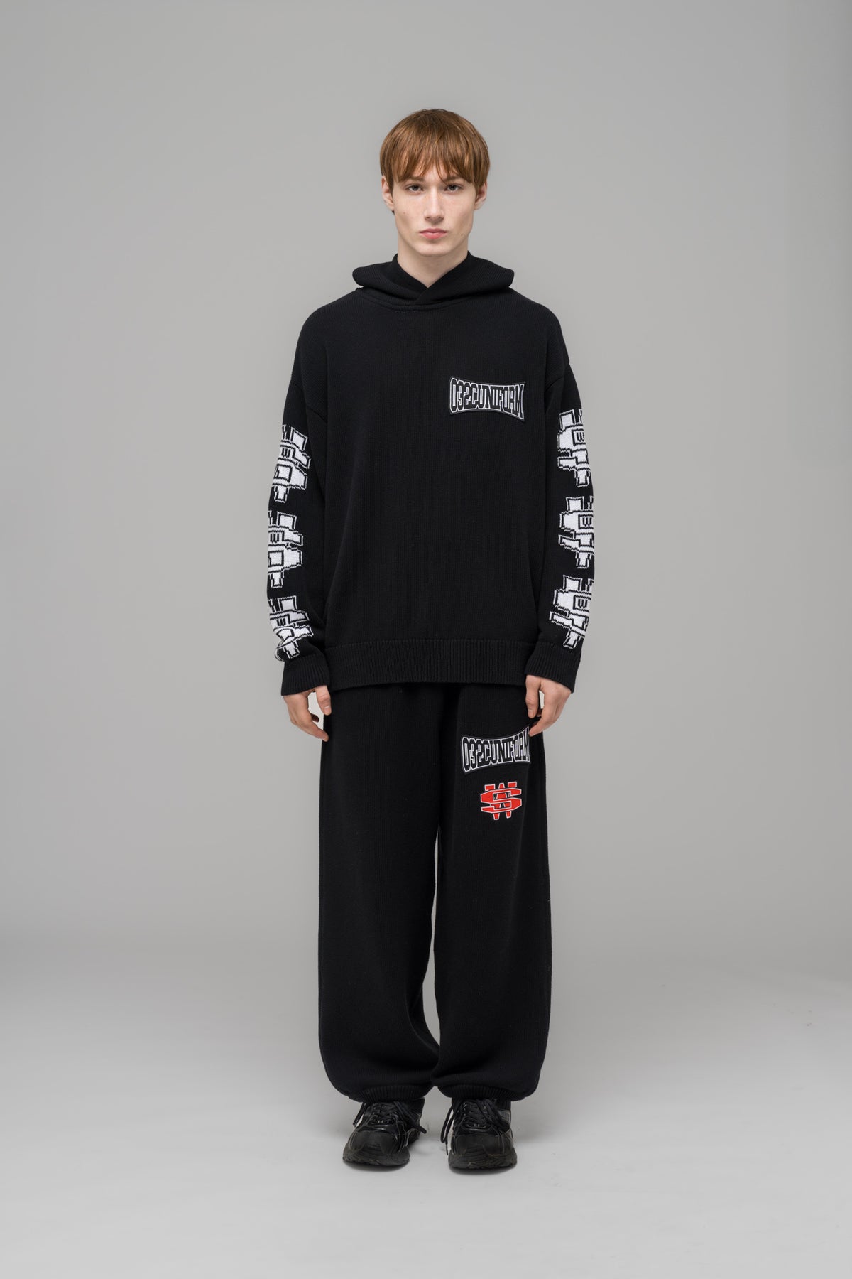 "ONE DOLLAR BILL" KNIT HOODIE