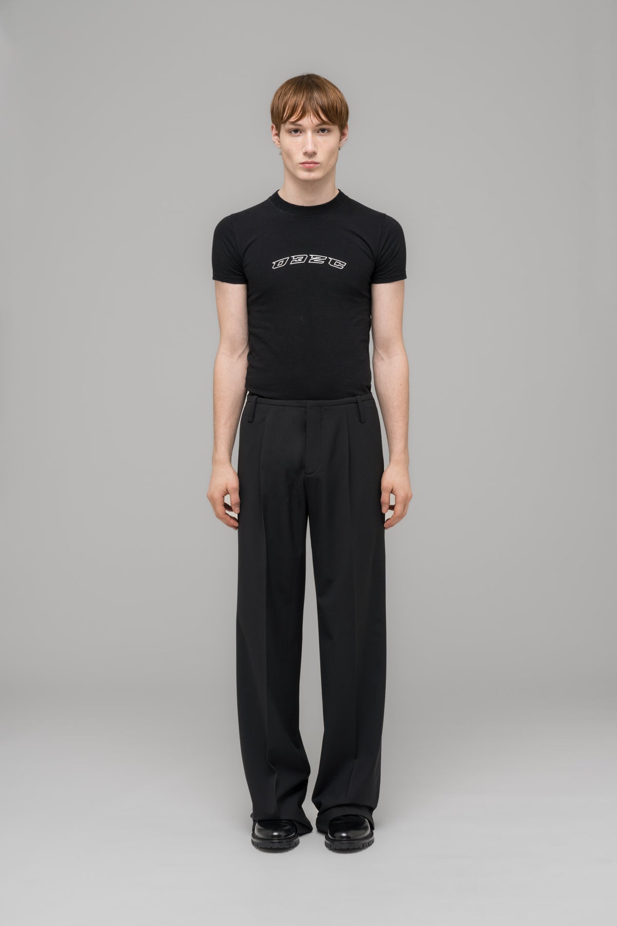 WIDE LEG SUIT TROUSSERS