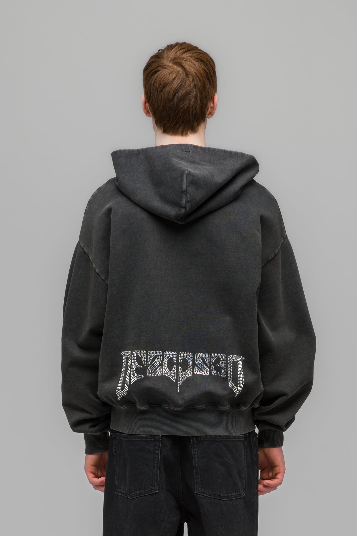 "LUSTER" ZIP-UP HOODIE