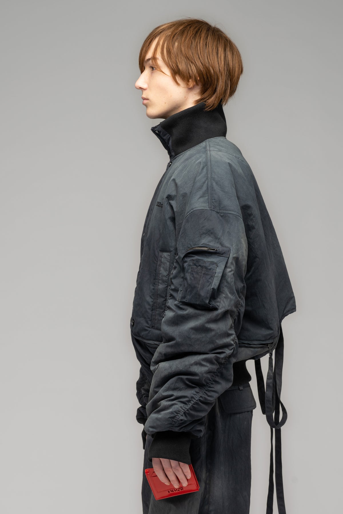 Simply complicated CGN BOMBER JACKET - フライトジャケット