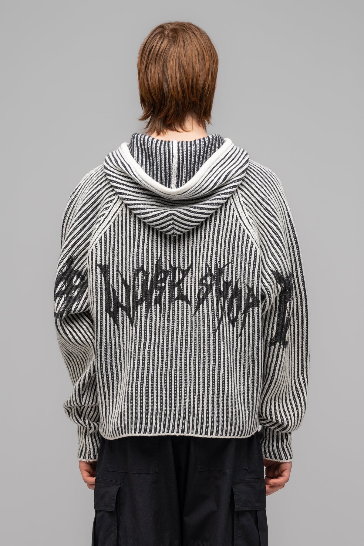 "CRUSADER" HOODED KNIT