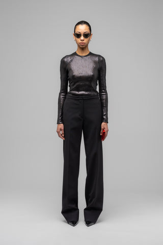 "PORTRAIT" LOOSE CUT SUIT TROUSERS