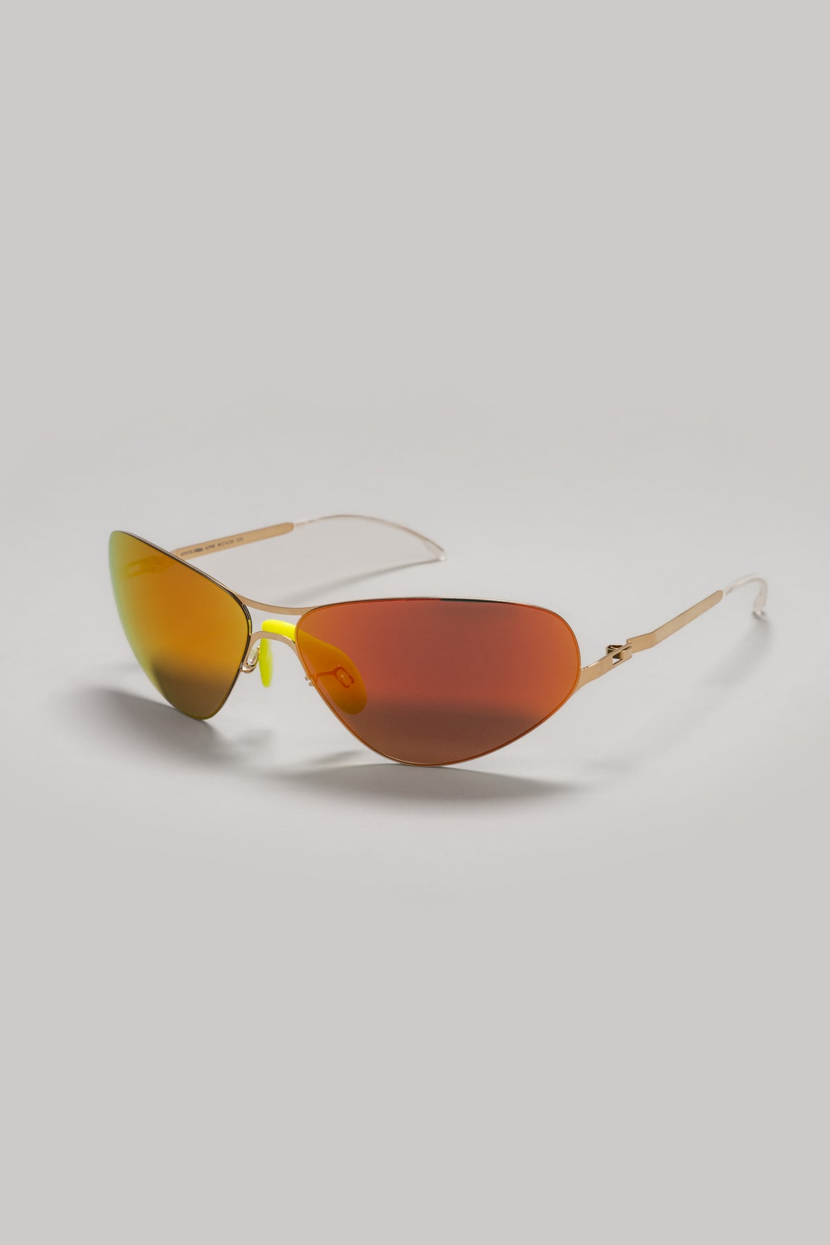 MYKITA | 032c ALPINE Sunglasses Orange Flash