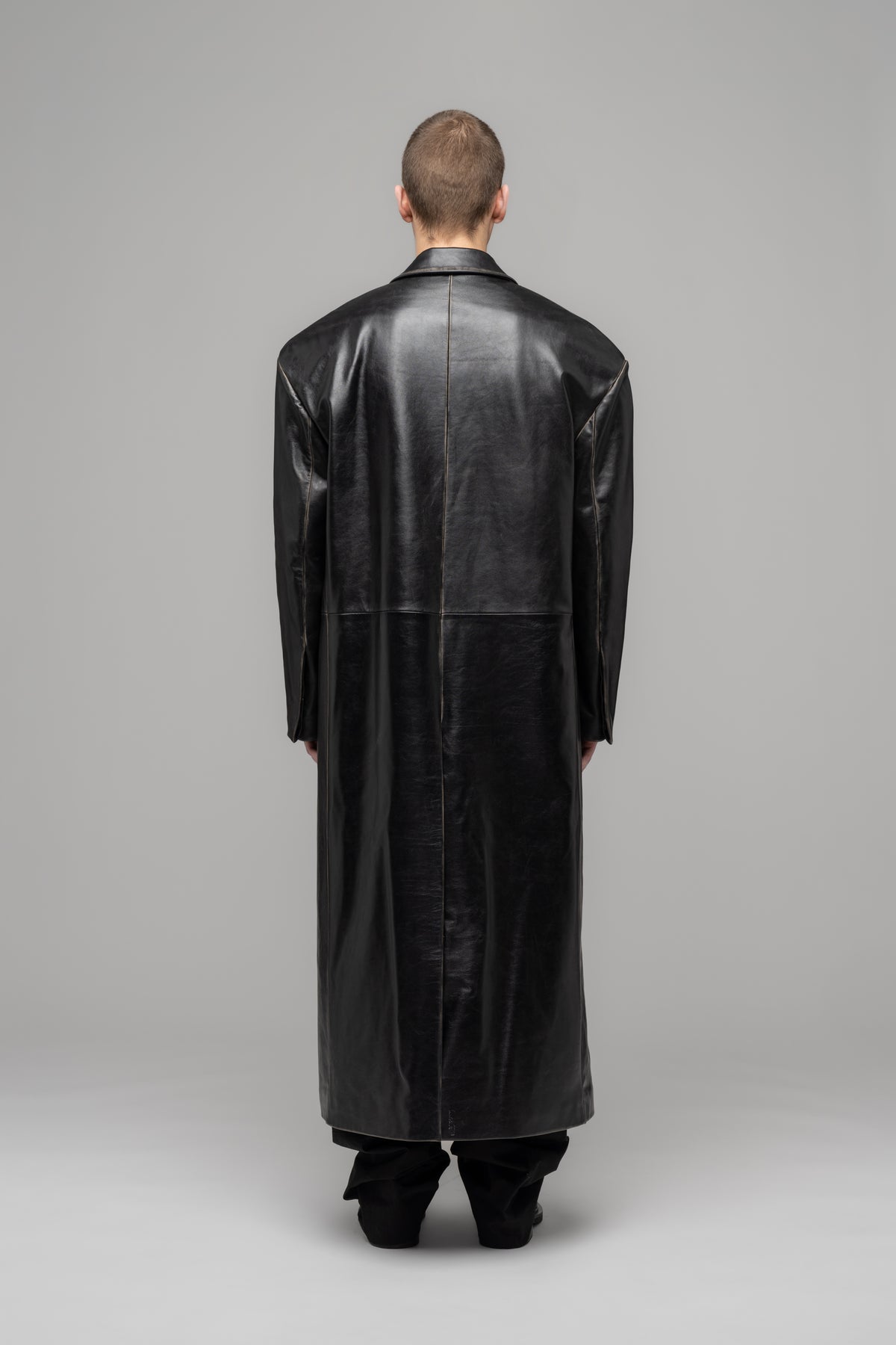 "ORION" LEATHER COAT PRE-ORDER