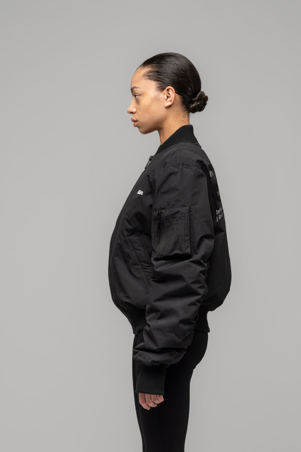 "GUEST LIST" CLASSIC BOMBER JACKET