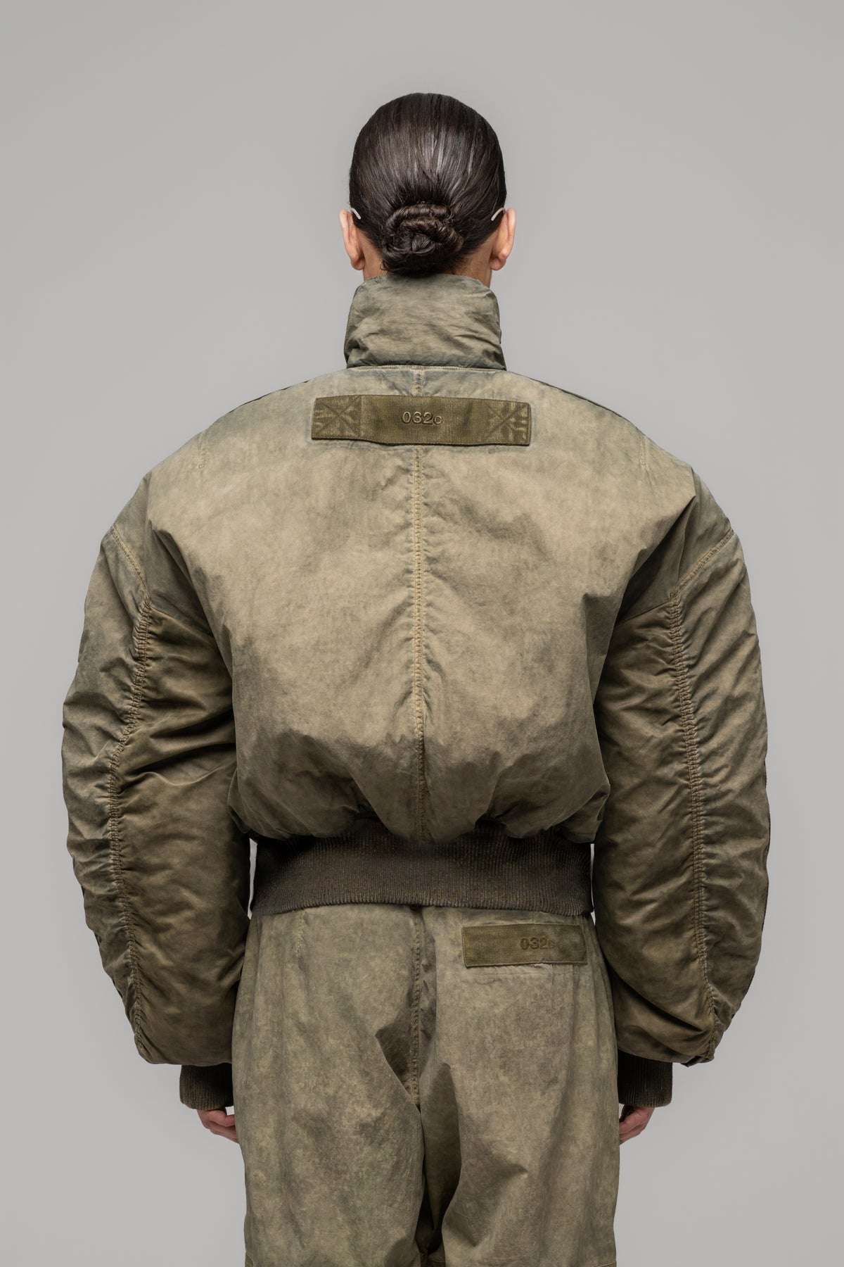 "CLAY" UTILITY BOMBER JACKET