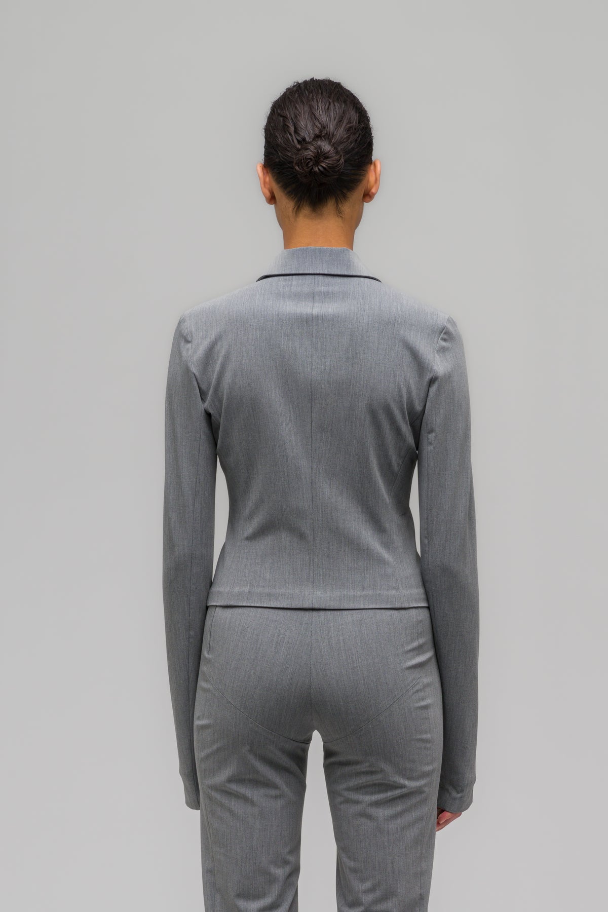 TRAPEZE TOO-TIGHT WOOL SUIT JACKET