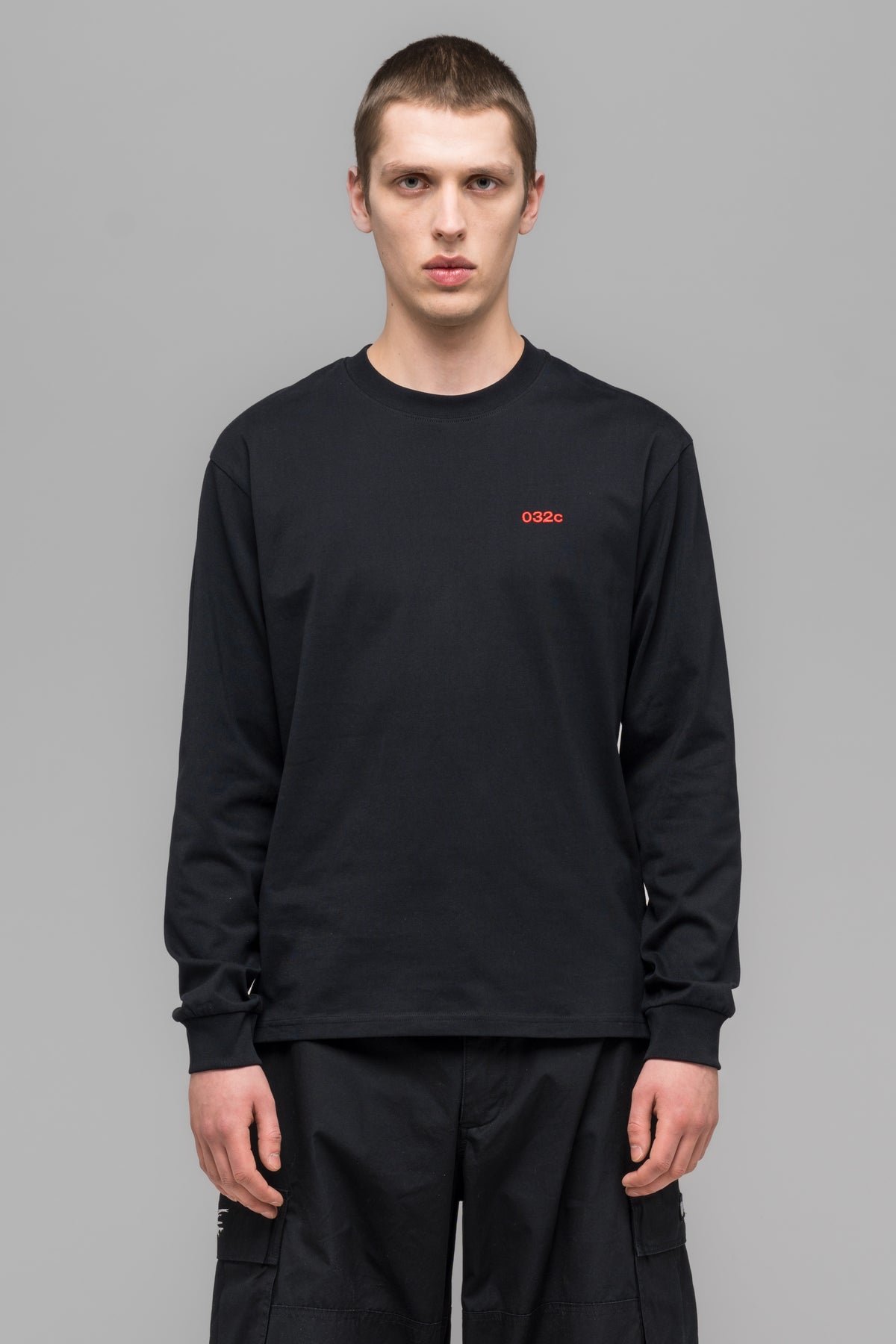 032c Classics GOTS Longsleeve Black